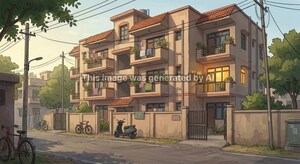  Apartment – Exterior View View at Vaid Vihar - for Sale