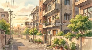  Apartment – Exterior View View at Vaid Vihar - for Sale