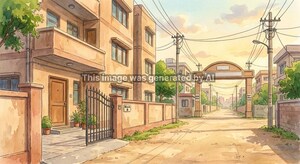  Apartment – Exterior View View at Laxmi Garden - for Sale