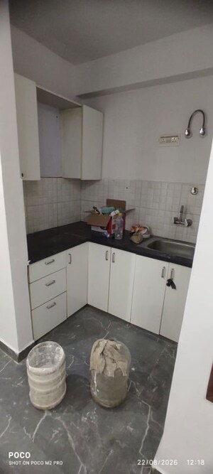 Kitchen in 1 BHK Builder Floor at Mehrauli – for Rent