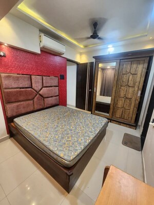 Bedroom in 2 BHK Apartment at Progressive Meera Aangan, Ulwe – for Rent
