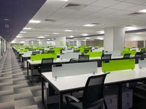 Team Area in  Office Space at Jakkur Plantation – for Rent