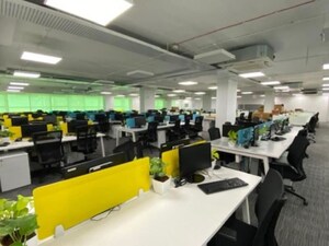 Team Area in  Office Space at Jakkur Plantation – for Rent
