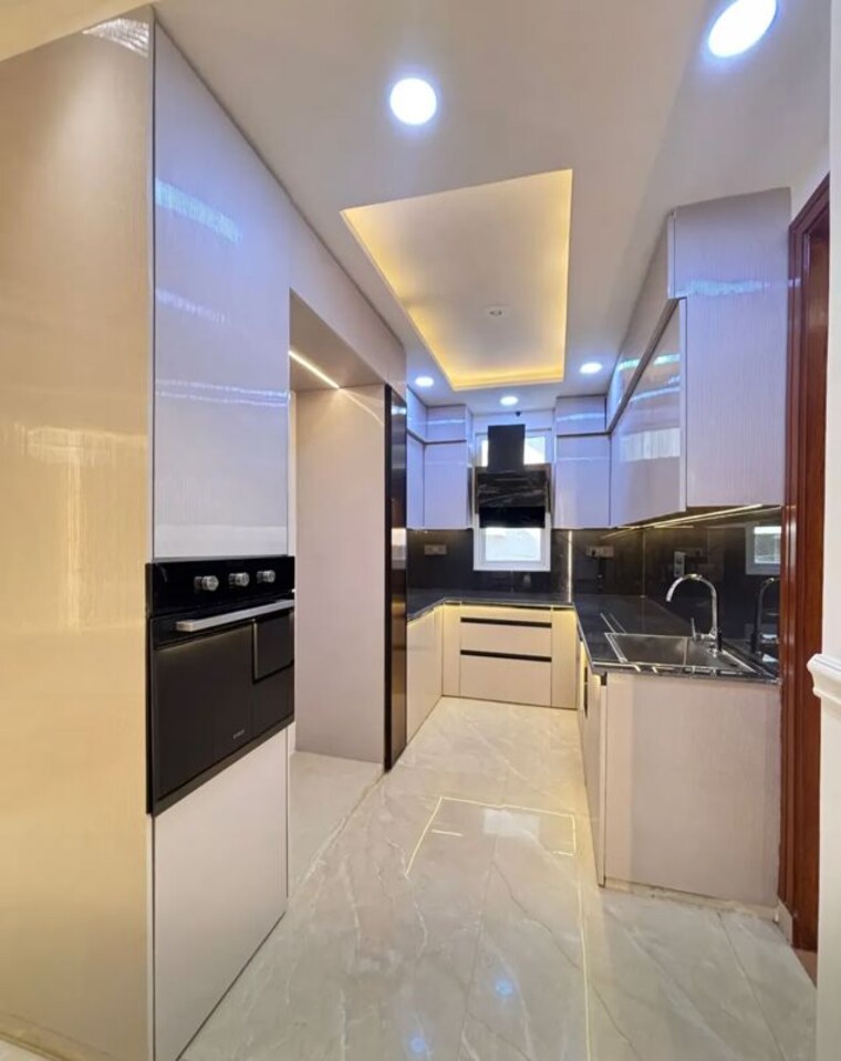 Kitchen, panchsheel park 4 Bedroom 500 Sq.Yd. Builder Floor In Panchsheel Park Delhi 10616272