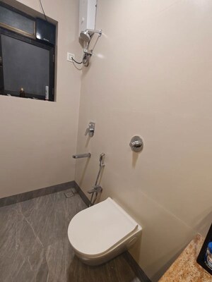 Bathroom in 2 BHK Apartment at Shilpa Apartment Santacruz West, Santacruz West – for Rent