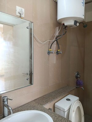 Bathroom in 2.5 BHK Apartment at Emaar Emerald Estate, Sector 65 – for Rent