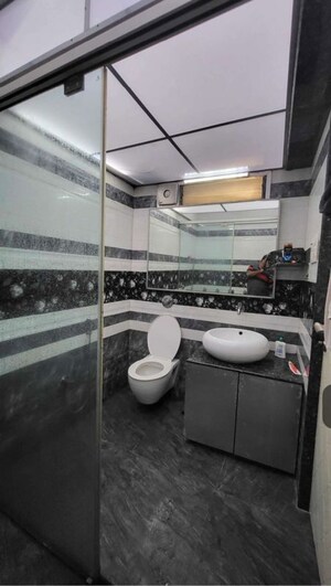 Bathroom in 3 BHK Apartment at Malabar Hill – for Rent