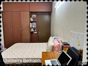 Bedroom in 2 BHK Apartment at Group Seven Rushi Heights, Goregaon East – for Rent