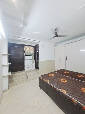 Bedroom in 1 BHK Builder Floor at Malviya Nagar – for Rent