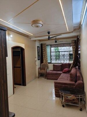 Living Room in 1 BHK Apartment at Dombivli East – for Rent