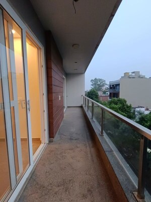 Balcony in 4 BHK Builder Floor at Janakpuri – for Rent
