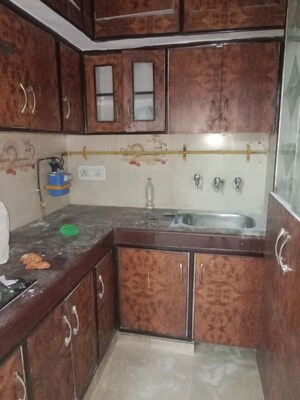 Kitchen in 2 BHK Builder Floor at Janakpuri – for Rent