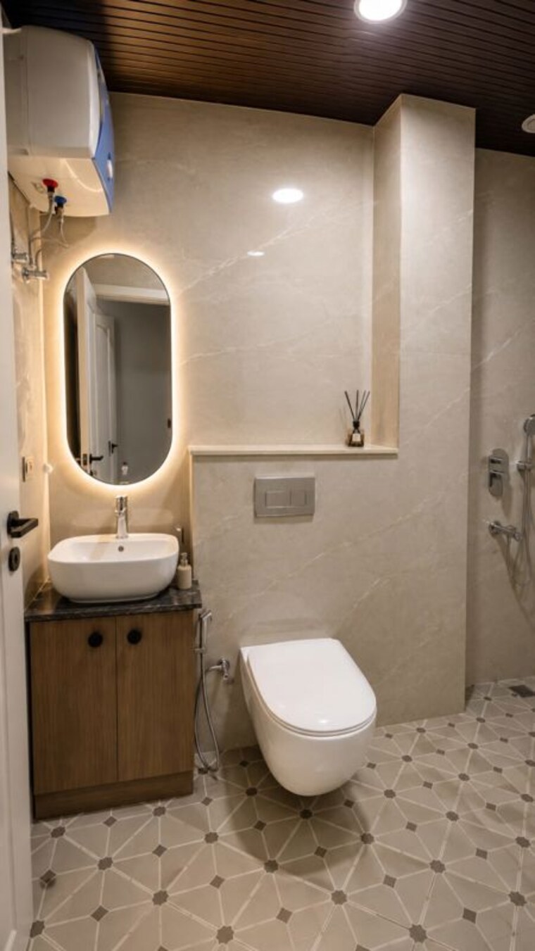 Bathroom, rwa-residential-society-sector-46 2 Bedroom 1800 Sq.Ft. Apartment In Sector 46 Gurgaon 10616454