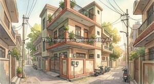 Builder Floor – Exterior View View at Rabupura - for Sale