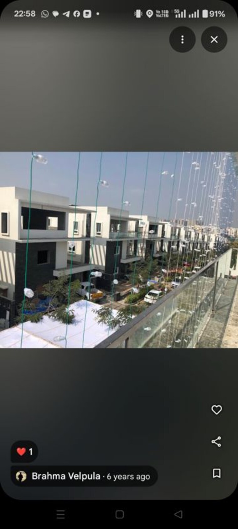 Exterior View, vasantha-city 4 Bedroom 4200 Sq.Ft. Villa In Hi Tech City Hyderabad 10616681