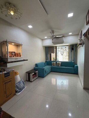 Living Room in 2 BHK Apartment at ISA Royal Palace, Prabhadevi – for Rent