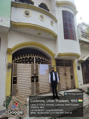  Independent House – Exterior View View at Hardoi By Pass Road - for Sale