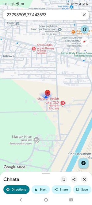  Independent House – Map Location View at Kosi - for Sale