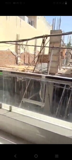 Balcony in 4 BHK Builder Floor at Mahavir Enclave – for Sale