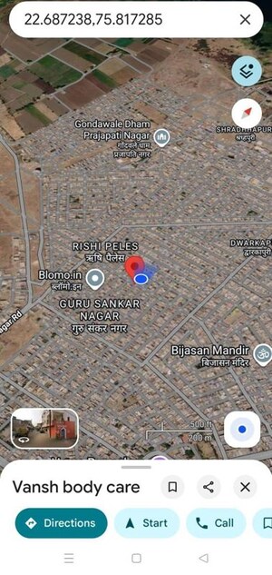  Independent House – Map Location View at Shradhhapuri - for Sale