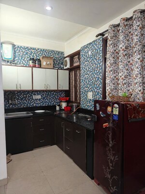 Kitchen in 1 BHK Builder Floor at Saket – for Rent
