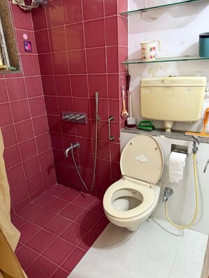 Bathroom in 2 BHK Apartment at Raunak Park, Kokanipada – for Rent