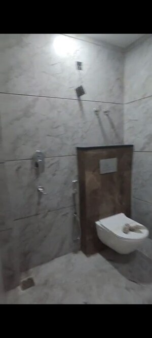 Bathroom in 3 BHK Builder Floor at Mahavir Enclave – for Sale