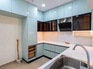 Kitchen in 3 BHK Apartment at Prestige Beverly Hills, Kokapet – for Rent