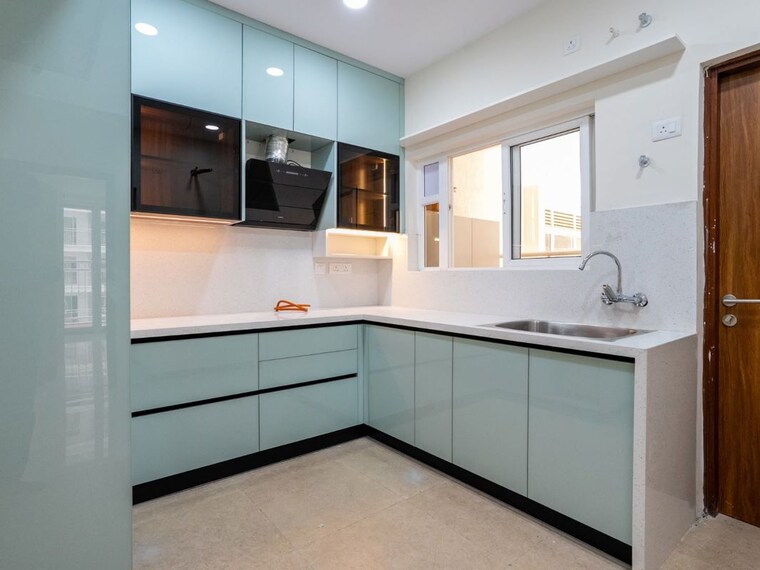 Kitchen, prestige-beverly-hills 3 Bedroom 1796 Sq.Ft. Apartment In Kokapet Hyderabad 10616774