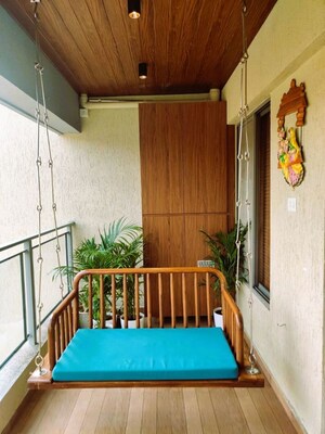 Bedroom in 2 BHK Apartment at D And T Medha, Aundh – for Rent