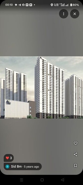 3 BHK + Servant Room 2049 Sq.Ft. Apartment in Prestige Tranquil