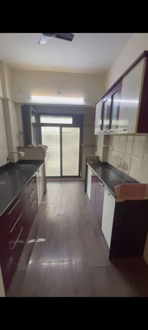 Kitchen in 1 BHK Apartment at Kesar Residency, Kandivali West – for Rent