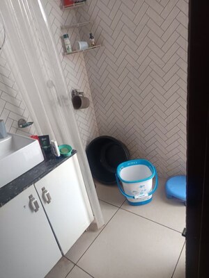 Bathroom in 3.5 BHK Builder Floor at Ambala Highway – for Rent