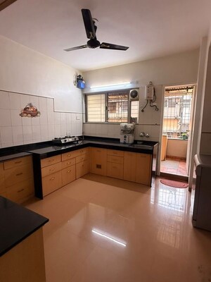 Kitchen in 3 BHK Apartment at Prabhat Apartment, Prabhat Road – for Rent