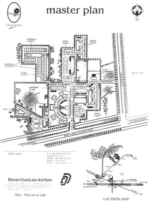 Master Plan in 3.5 BHK Apartment at Suncity Essel Tower, Sector 28 – for Sale