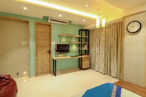 Bedroom in 4 BHK Apartment at Chandrarang Wisdom Park, Balewadi – for Rent