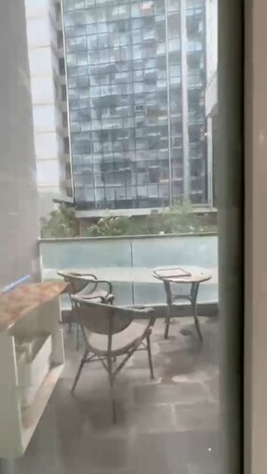 Staircase in 4 BHK Apartment at Nahar F Residences, Balewadi – for Rent