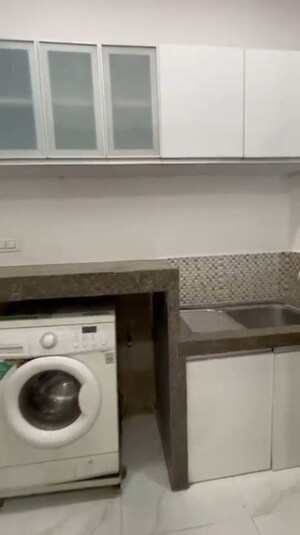 Kitchen in 4 BHK Apartment at Nahar F Residences, Balewadi – for Rent