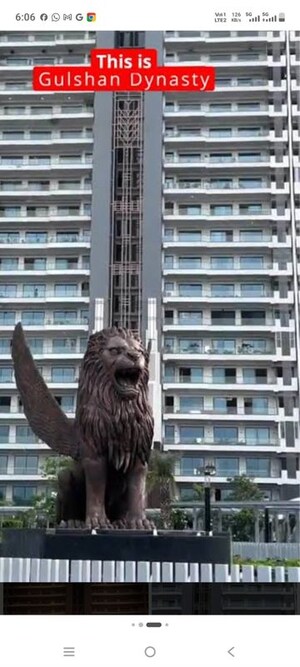 4 BHK Apartment – Exterior View View at Gulshan Dynasty, Sector 144 - for Sale