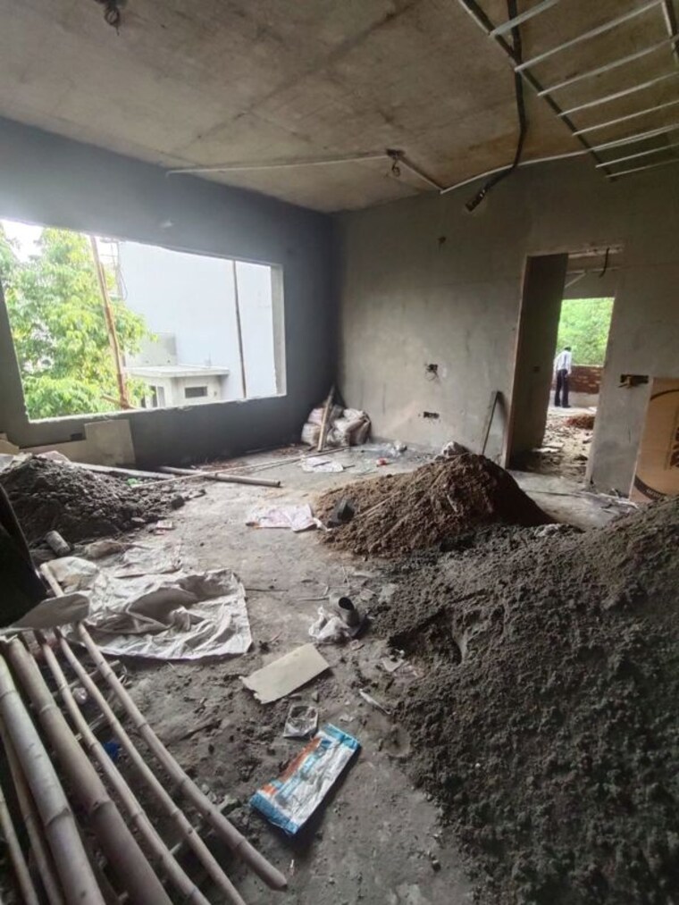 Living Room, paschim vihar 3 Bedroom 200 Sq.Yd. Builder Floor In Paschim Vihar Delhi 10607352