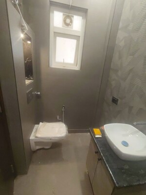 Bathroom in 3 BHK Builder Floor at Paschim Vihar – for Sale