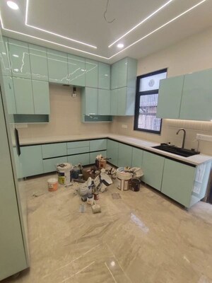 Kitchen in 3 BHK Builder Floor at Paschim Vihar – for Sale