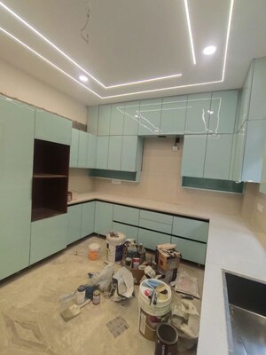 Kitchen in 3 BHK Builder Floor at Paschim Vihar – for Sale