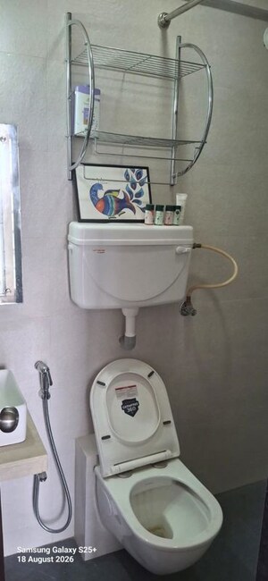 Bathroom in 1 BHK Apartment at JVM Accord, Manorama Nagar – for Rent