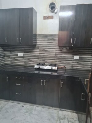 Kitchen in 1 BHK Builder Floor at Sector 7 – for Rent