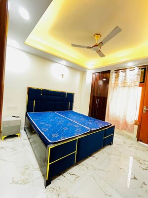 Bathroom in 1 BHK Builder Floor at Saket – for Rent