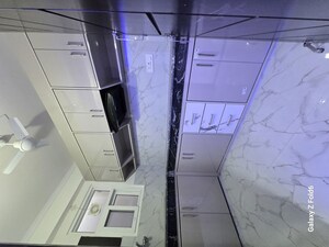 Kitchen in 3 BHK Apartment at Chattarpur – for Rent