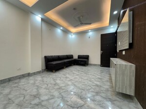 Living Room in 1 BHK Builder Floor at Chattarpur – for Rent