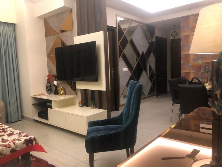 Living Room, aba-cleo-county 3.5 Bedroom 2070 Sq.Ft. Apartment In Sector 121 Noida 10616961