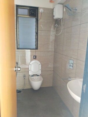 Bathroom in 2 BHK Apartment at Chandak 34 Park Estate, Goregaon West – for Sale